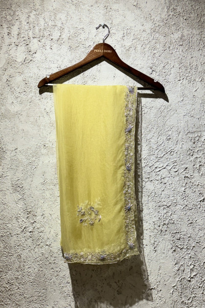 YELLOW MEENAKSHI DUPATTA