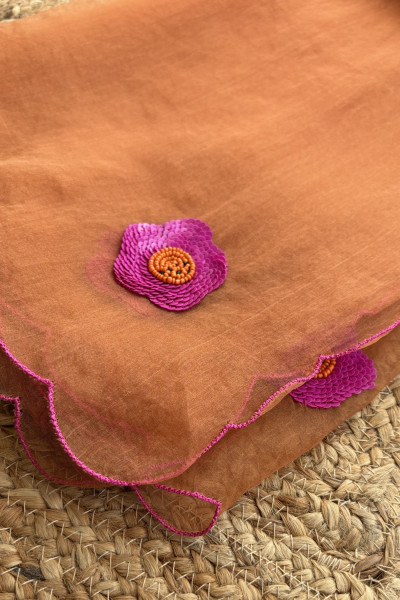 ORANGE GUL DUPATTA