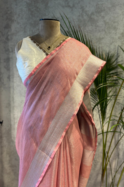 LINEN LILY SAREE