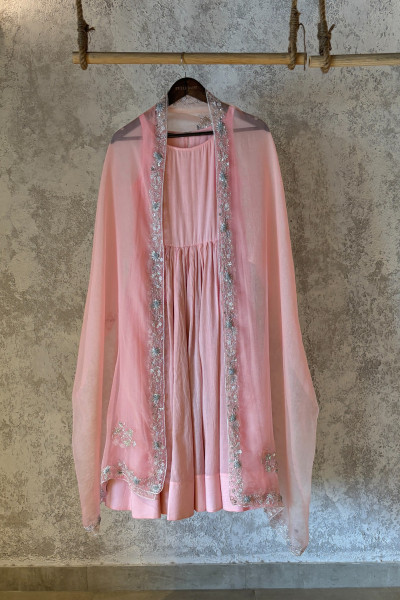 PINK CEILINE ANARKALI