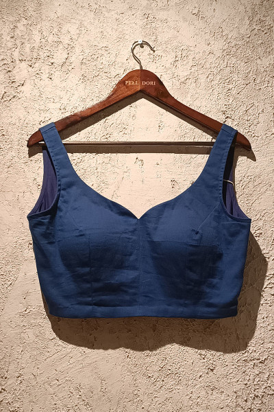 TAMANNA COBALT BLUE BLOUSE