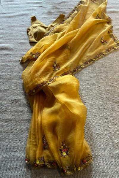 LEELA SILK ORGANZA SAREE