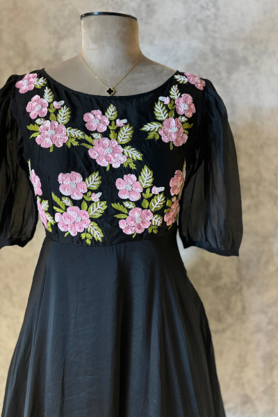 BLACK SAHINA DRESS