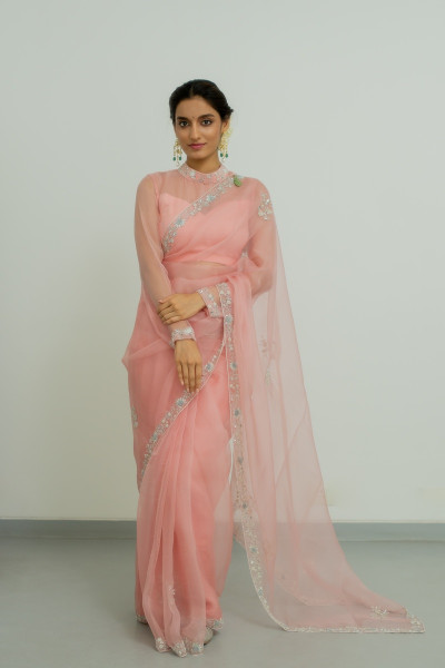 CEILINE SILK ORGANZA SAREE