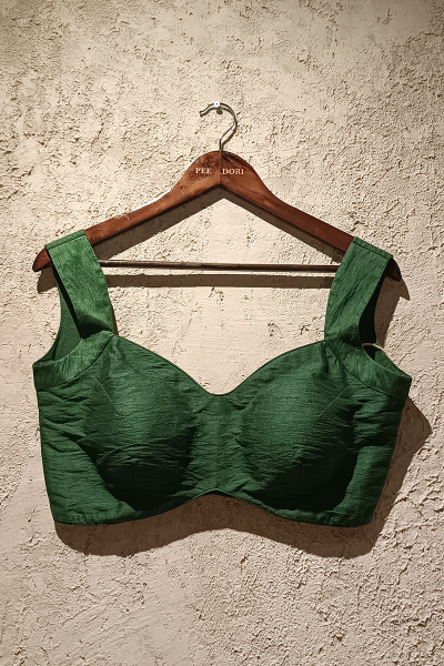 AAKRITI GREEN BLOUSE