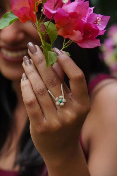 FLORAL HEIRLOOM RING