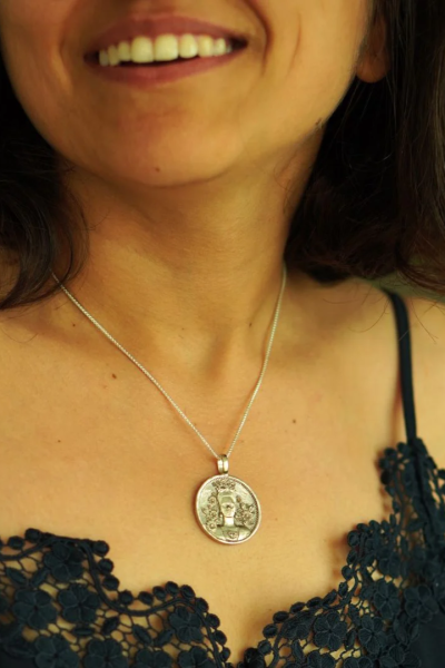 FRIDA KAHLO COIN PENDANT