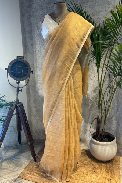 LINEN HEMA SAREE