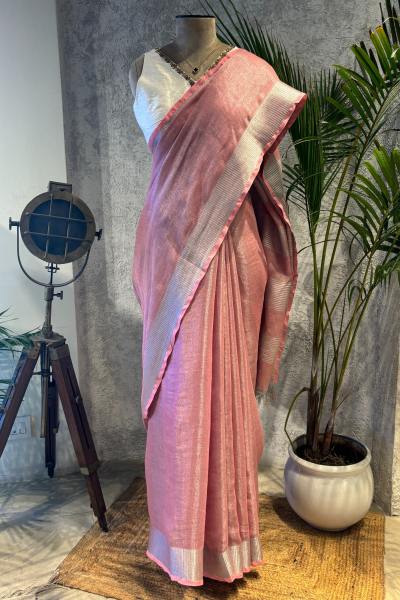 LINEN LILY SAREE