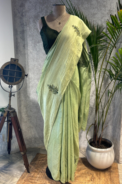 LINEN AAHANA SAREE