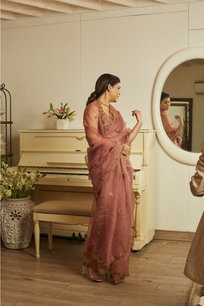 Zeenat Silk Chanderi Saree
