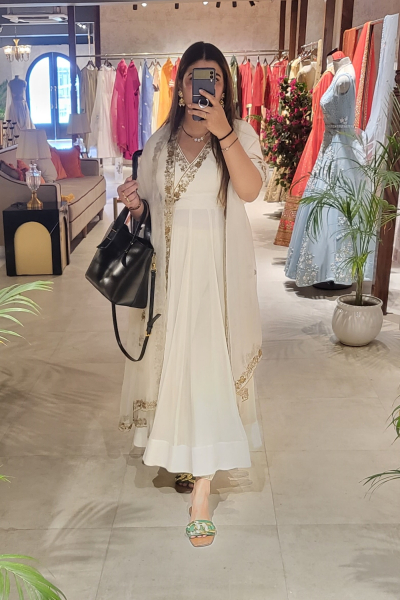 MEERA IVORY ANARKALI