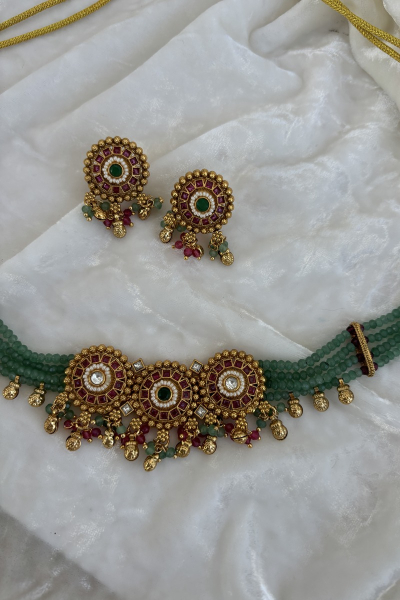 SARASWATI VEENA NECKPIECE