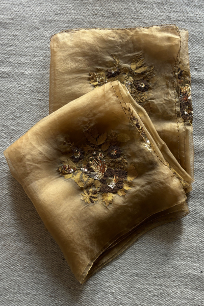 GOLDEN ARADHANA DUPATTA