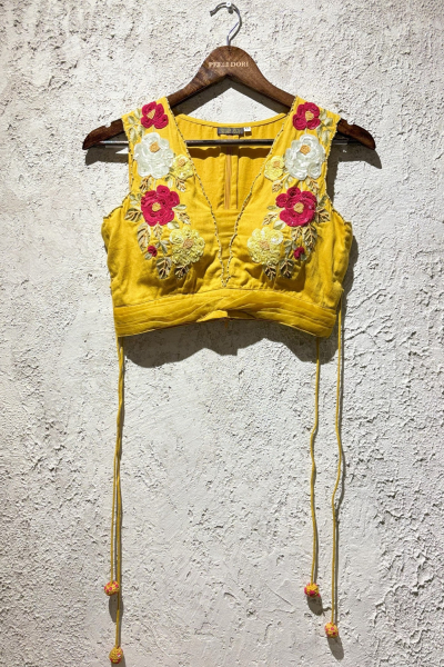 YELLOW SAHINA BLOUSE