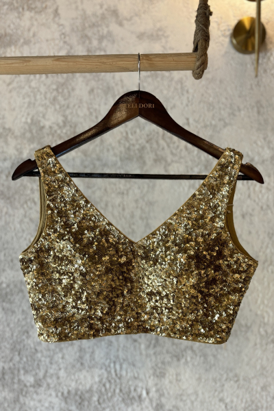 GOLD ANAMIKA BLOUSE