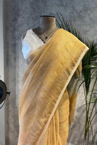 LINEN HEMA SAREE