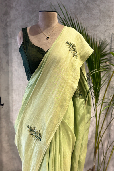 LINEN AAHANA SAREE