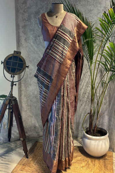 TUSSER AGNIRA SAREE