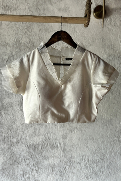 FAIZA RUFFLE BLOUSE