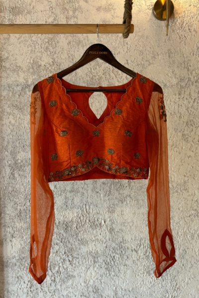 RASHI RAW SILK BLOUSE