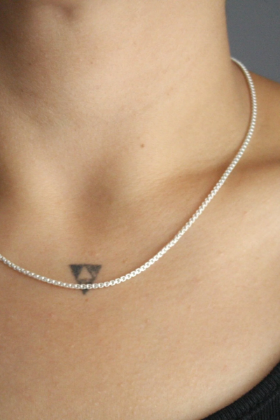 PLAIN SILVER CHAIN