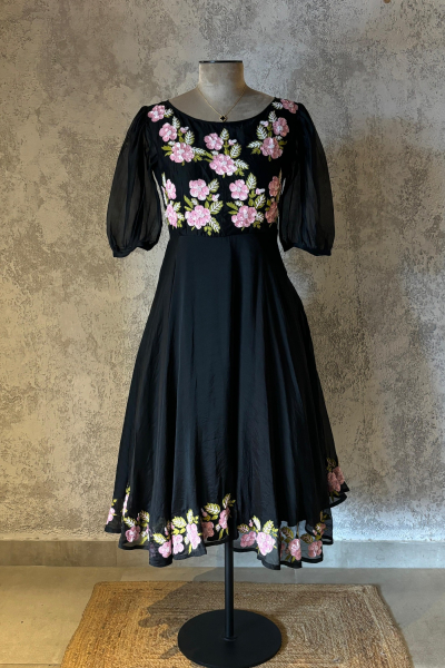 BLACK SAHINA DRESS
