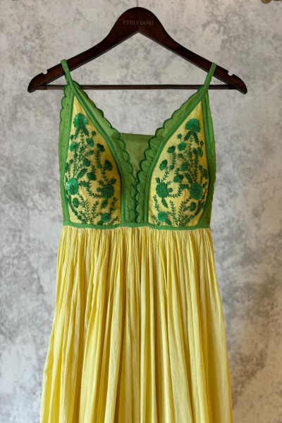 YELLOW REET DRESS