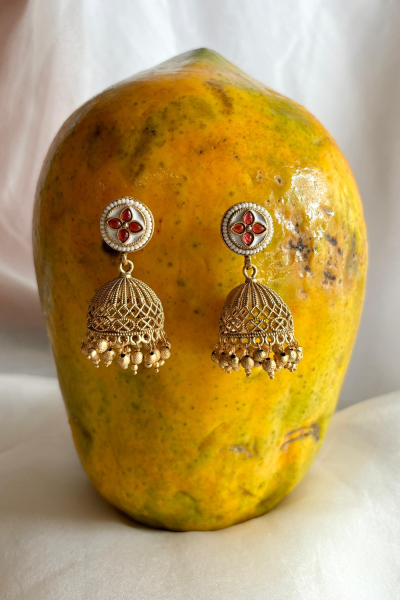 NAVRATNA BANDHAN EARRINGS