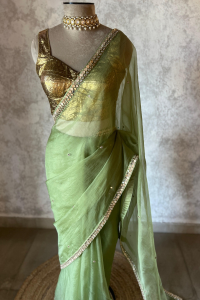 RIVERA SILK ORGANZA SAREE
