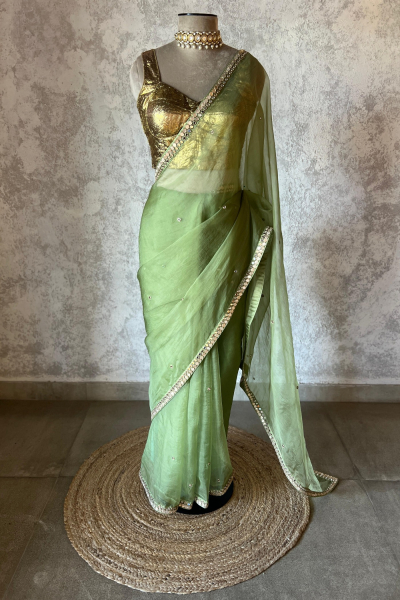 RIVERA SILK ORGANZA SAREE
