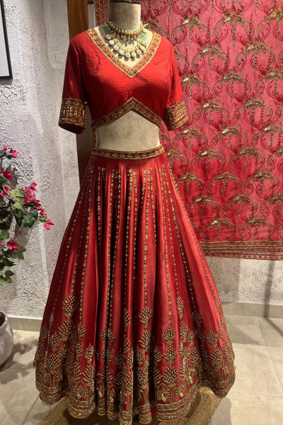 PRABHA BRIDAL LEHANGA