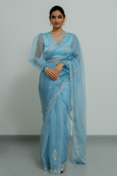 JULIETTE SILK ORGANZA SAREE