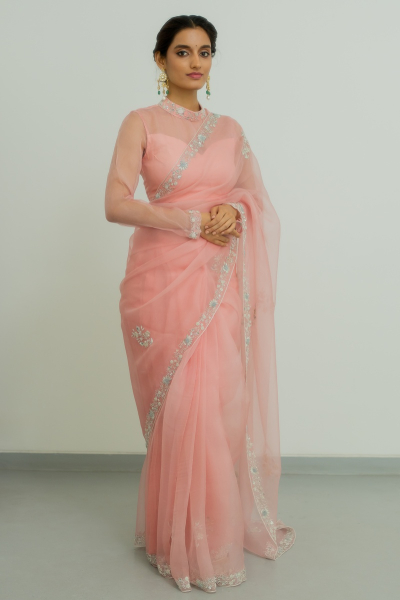 CEILINE SILK ORGANZA SAREE