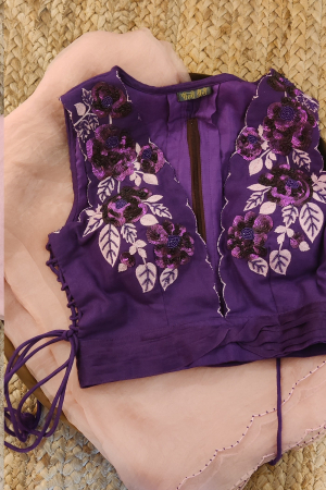 SAHINA BLOUSE (PURPLE)