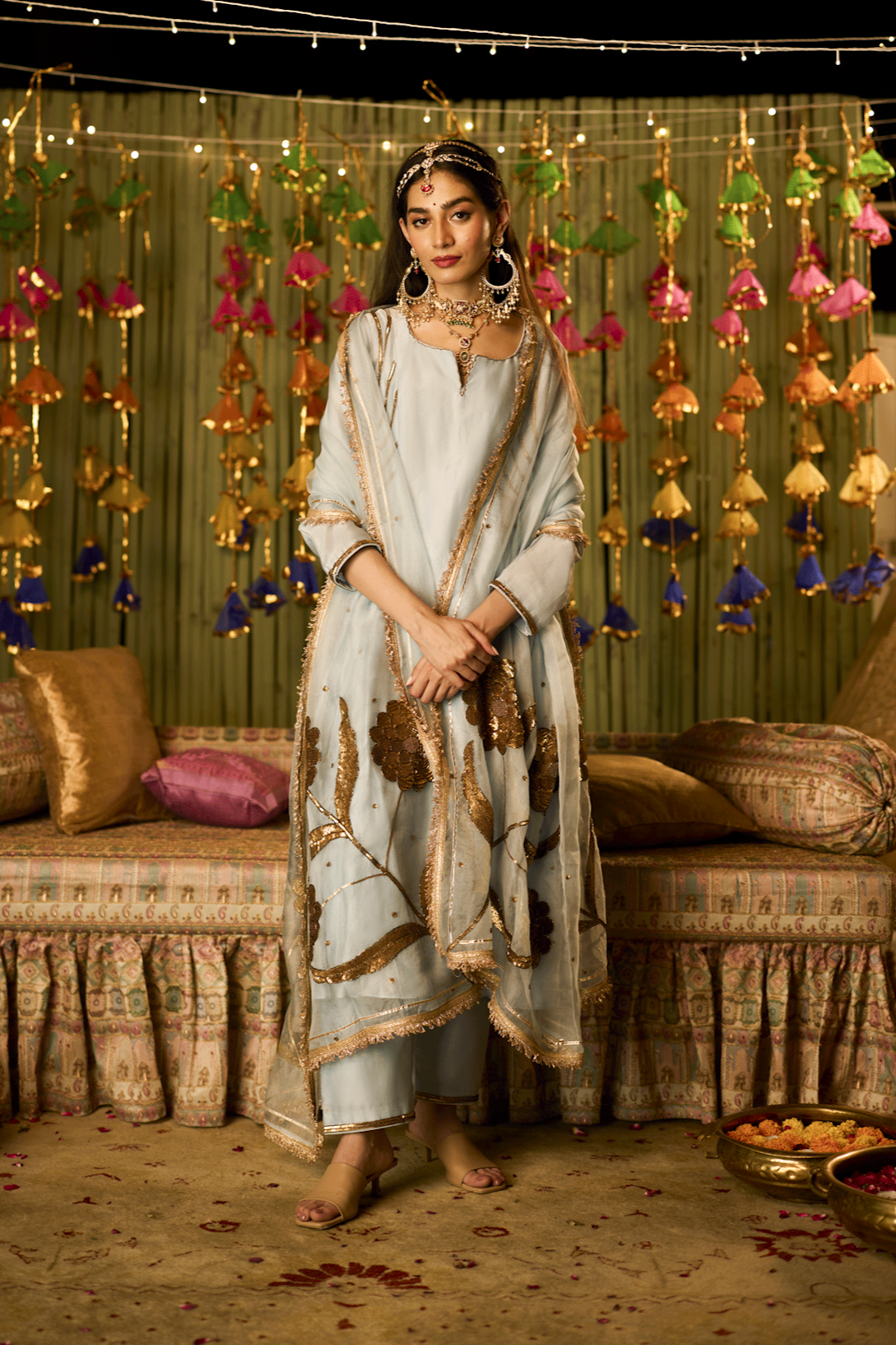 Lauret Anarkali Set | Peeli Dori