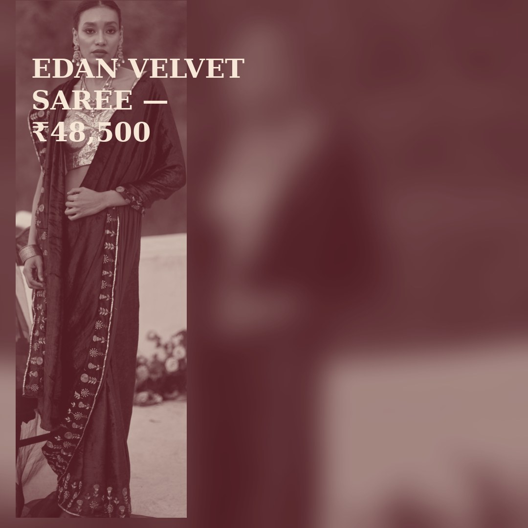 EDAN VELVET SAREE