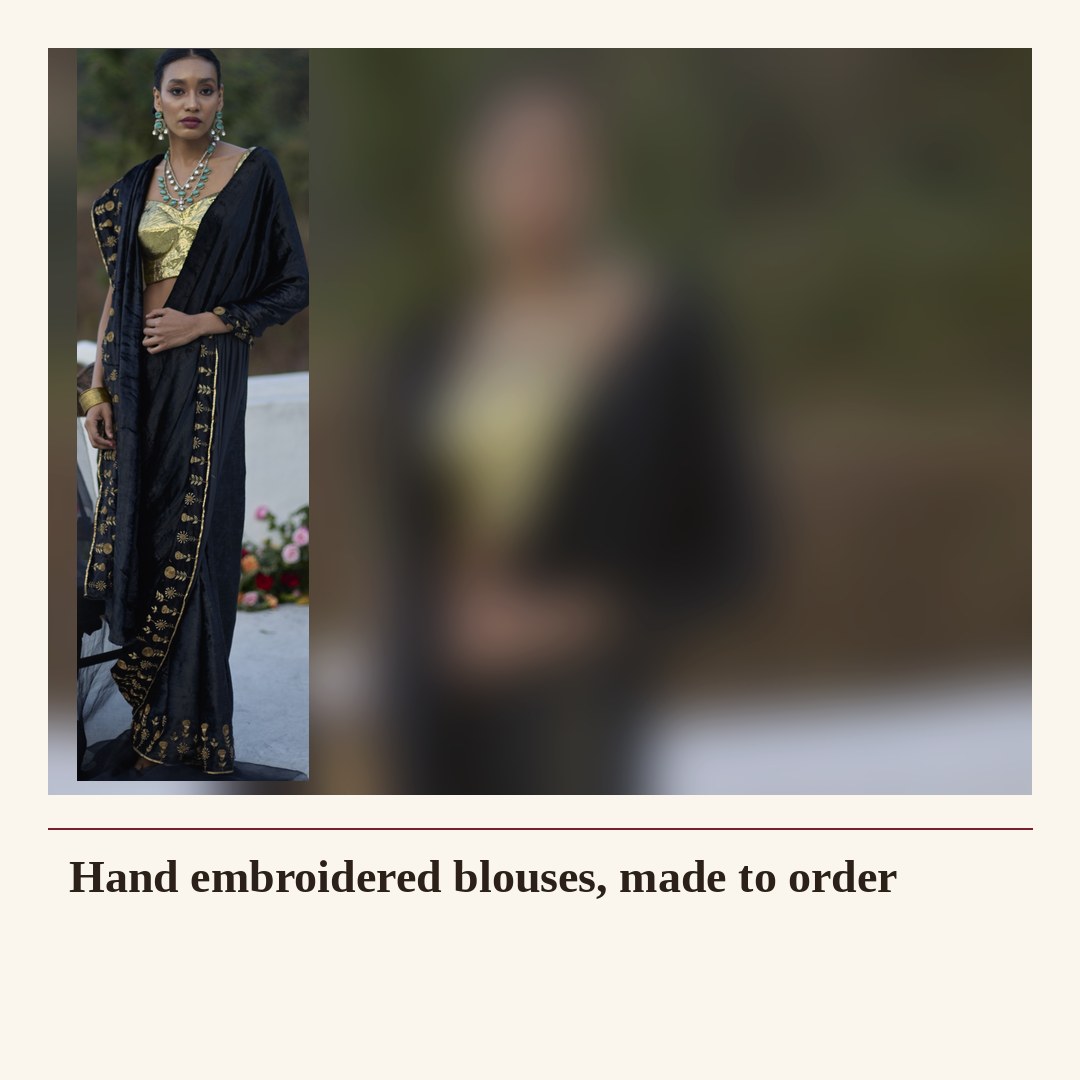 EDAN VELVET SAREE