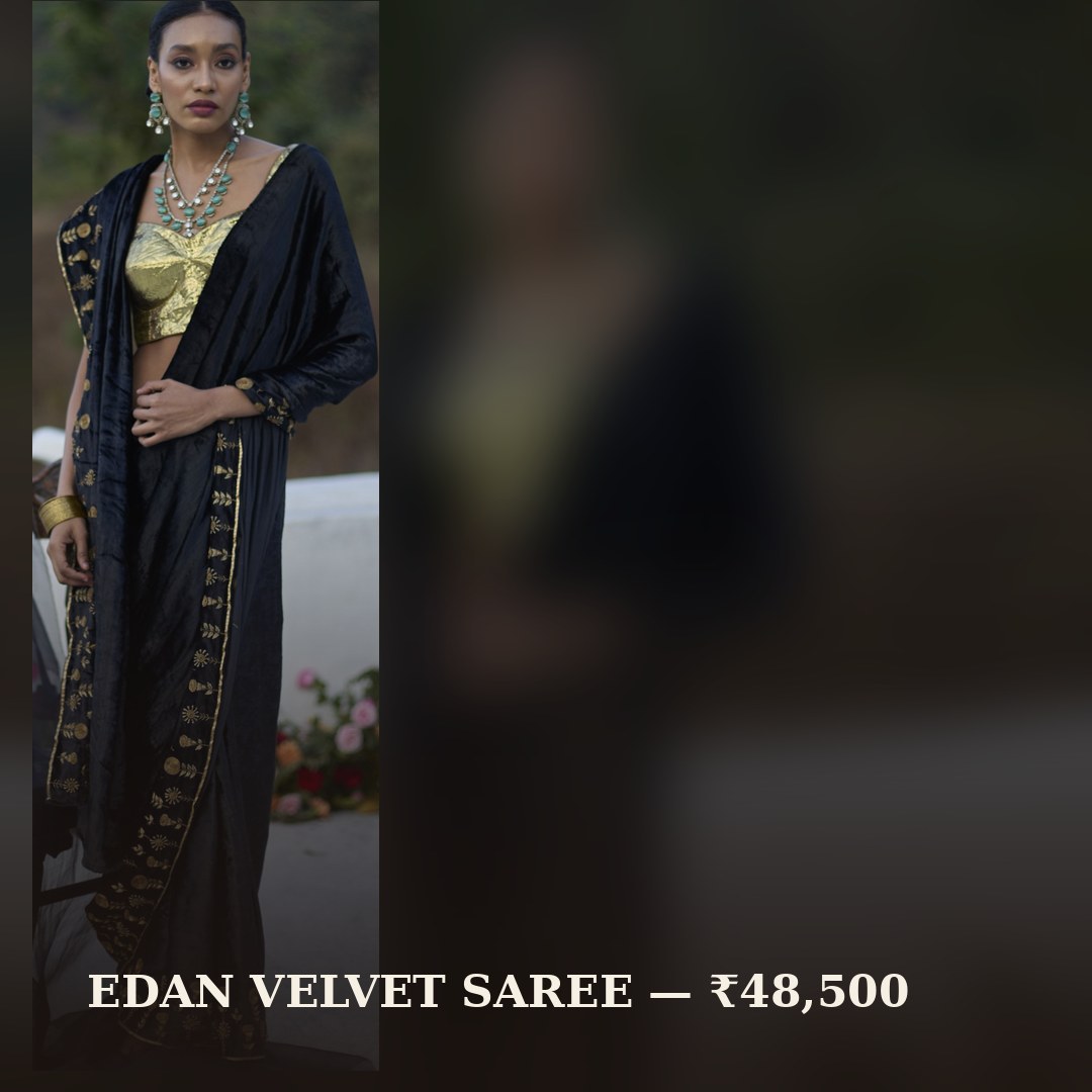 EDAN VELVET SAREE