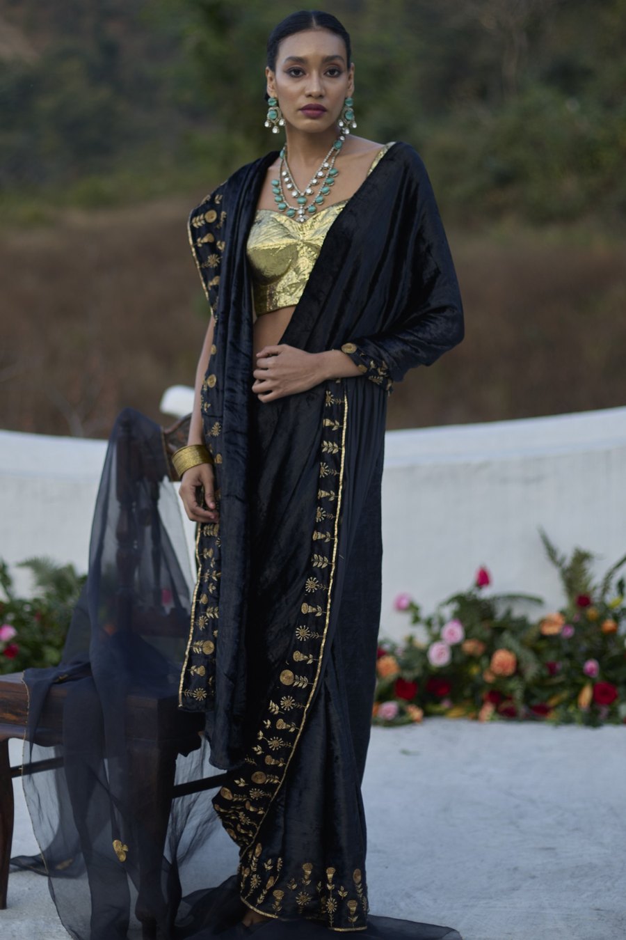EDAN VELVET SAREE