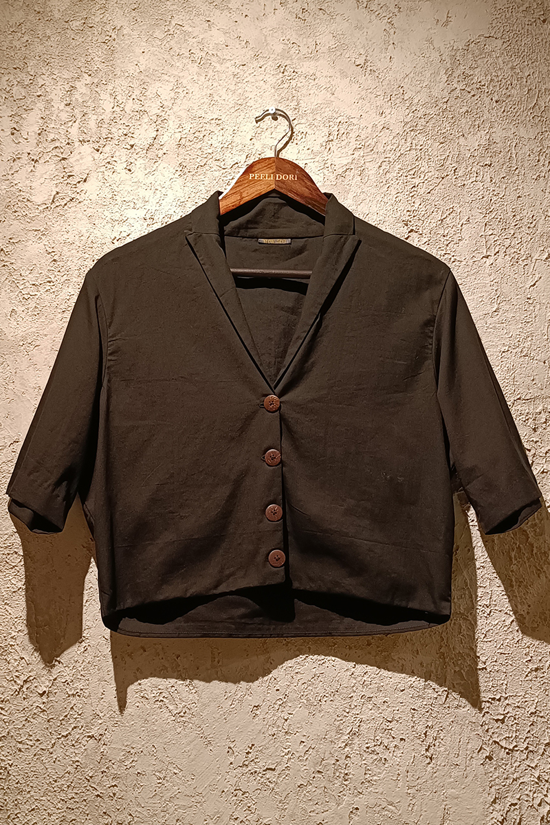 Black Alsi Blouse