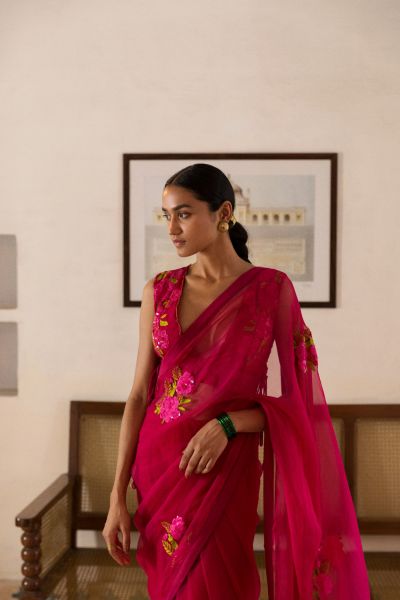 Which color saree is perfect to wear in a farewell party? - Quora