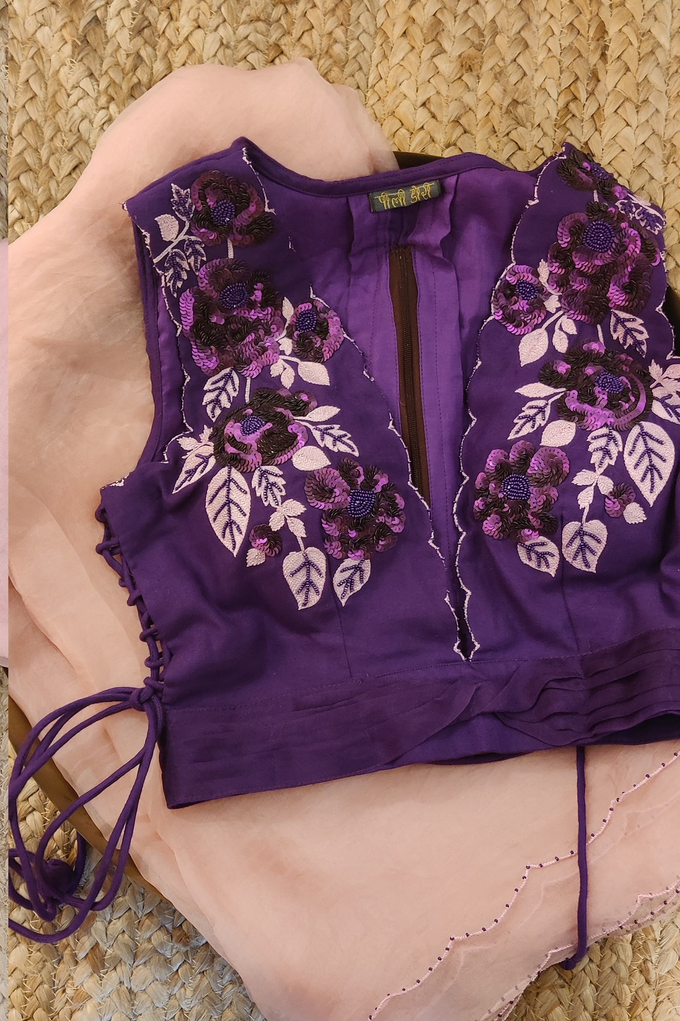 Sahina Blouse (Purple)