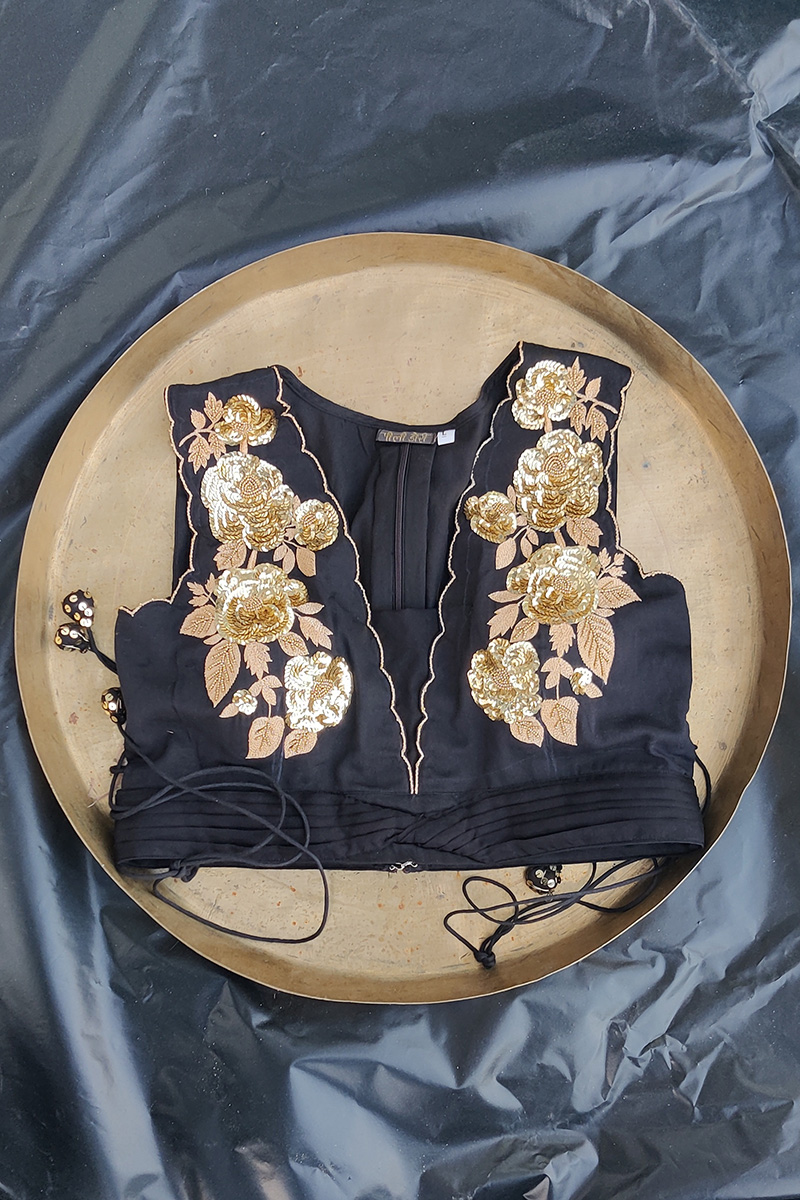 Black Sahina Blouse