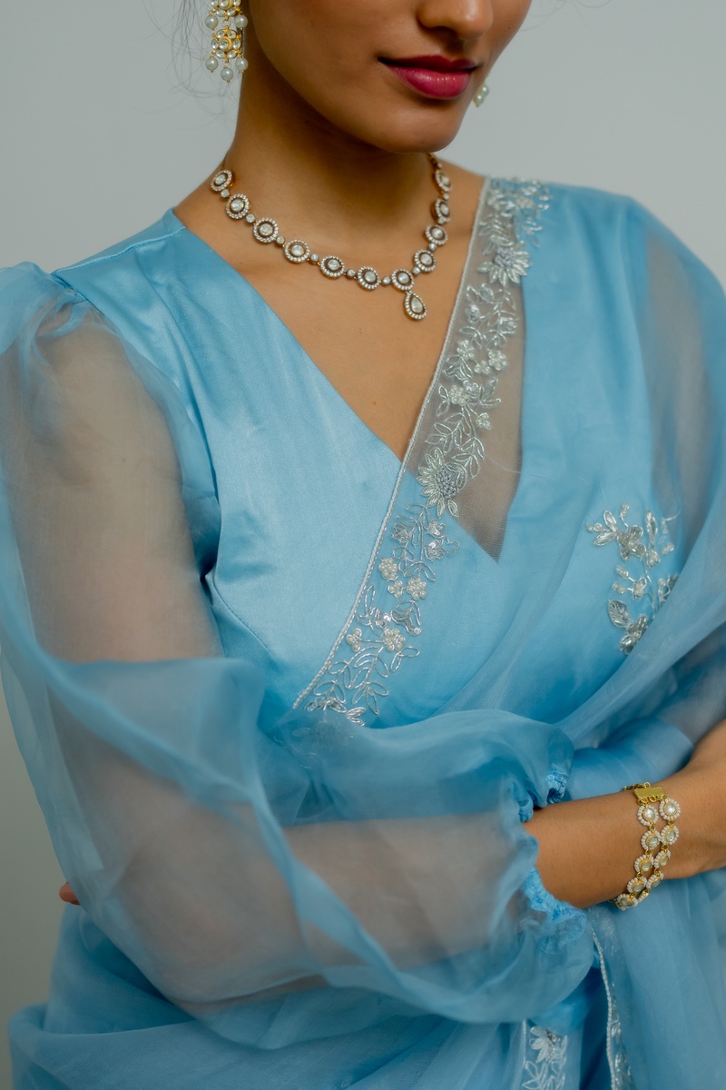 Juliette Silk Organza Blouse